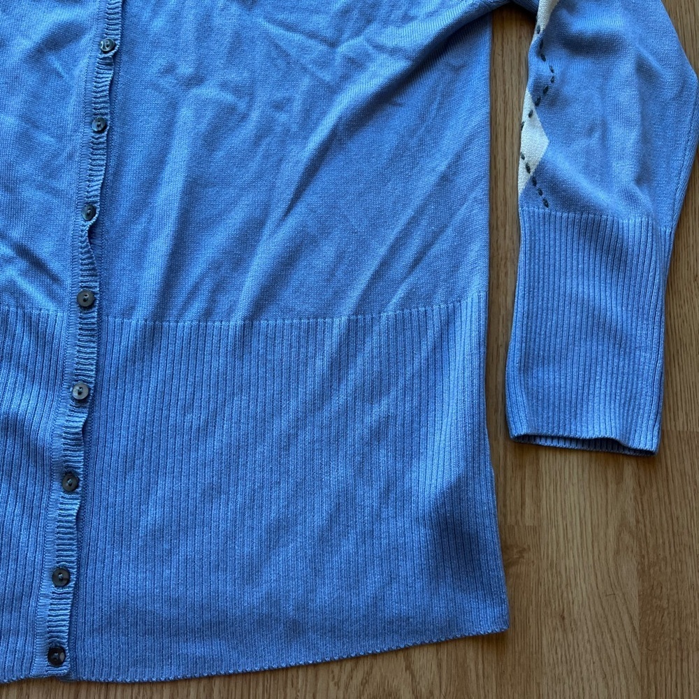 Bianca Nygard Periwinkle Long Sleeve Cardigan - Picture 2 of 6